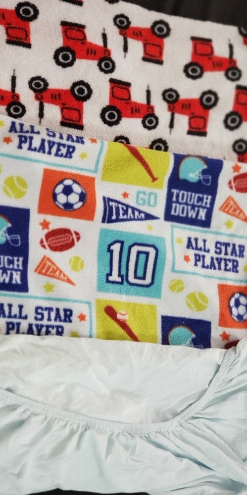 Baby Blankets and a crib sheet